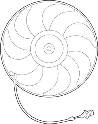 Magneti Marelli 069422229010 - Ventilators, Motora dzesēšanas sistēma ps1.lv