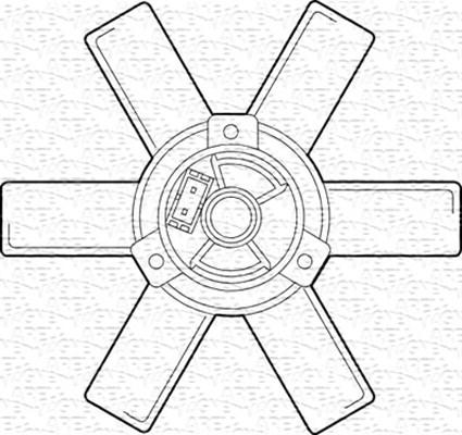 Magneti Marelli 069422220010 - Ventilators, Motora dzesēšanas sistēma ps1.lv