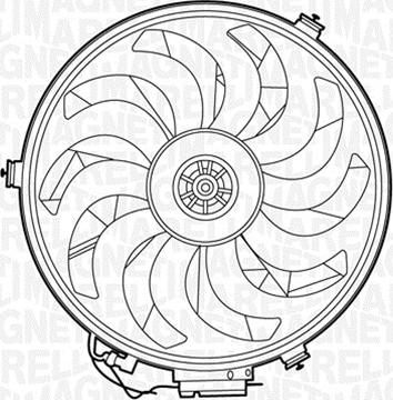 Magneti Marelli 069422275010 - Ventilators, Motora dzesēšanas sistēma ps1.lv