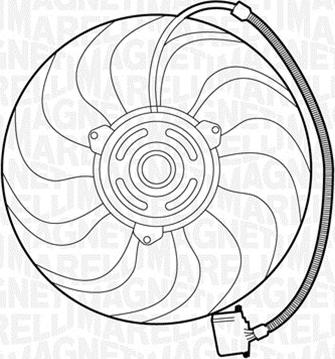 Magneti Marelli 069422270010 - Ventilators, Motora dzesēšanas sistēma ps1.lv