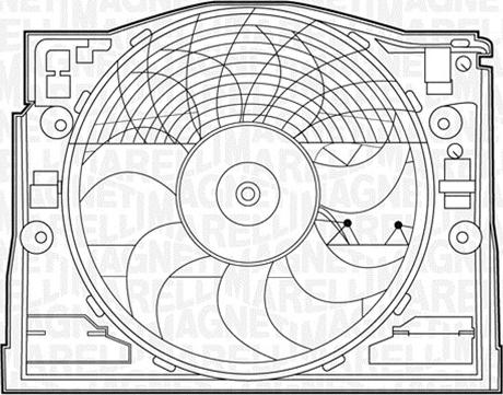 Magneti Marelli 069422273010 - Ventilators, Motora dzesēšanas sistēma ps1.lv