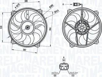 Magneti Marelli 069422708010 - Ventilators, Motora dzesēšanas sistēma ps1.lv