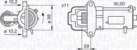 Magneti Marelli 063280023010 - Starteris ps1.lv