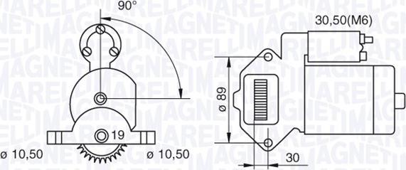 Magneti Marelli 063280022010 - Starteris ps1.lv