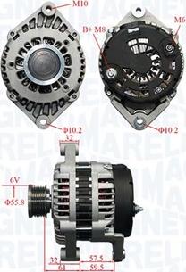 Magneti Marelli 063735380010 - Ģenerators ps1.lv