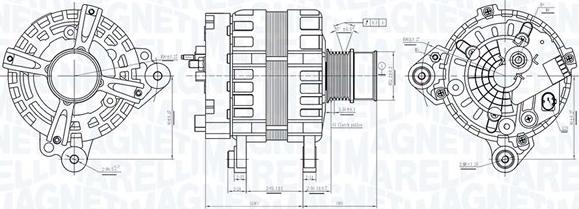 Magneti Marelli 063736298010 - Ģenerators ps1.lv