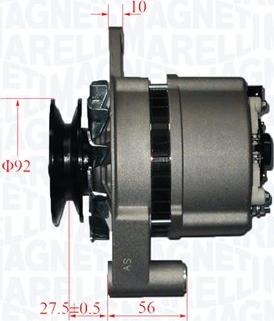 Magneti Marelli 063730050010 - Ģenerators ps1.lv