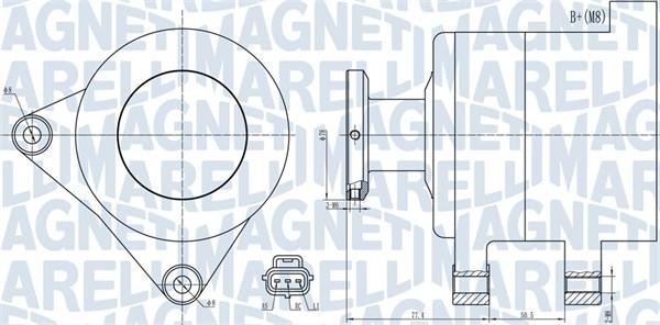 Magneti Marelli 063731999010 - Ģenerators ps1.lv