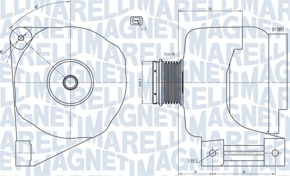 Magneti Marelli 063731673010 - Ģenerators ps1.lv