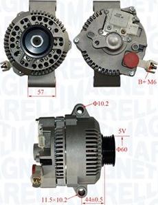 Magneti Marelli 063731034010 - Ģenerators ps1.lv