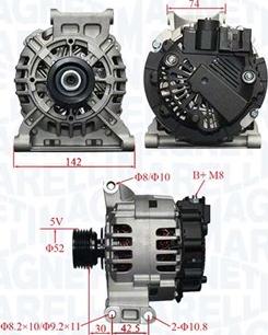 Magneti Marelli 063731875010 - Ģenerators ps1.lv