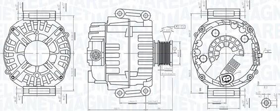 Magneti Marelli 063732072010 - Ģenerators ps1.lv