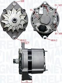 Magneti Marelli 063732170010 - Ģenerators ps1.lv