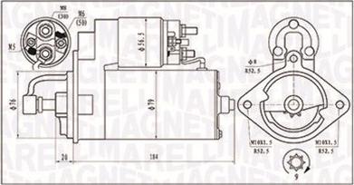 Magneti Marelli 063720984010 - Starteris ps1.lv