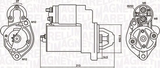 Magneti Marelli 063720612010 - Starteris ps1.lv