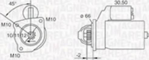 Magneti Marelli 063720007010 - Starteris ps1.lv