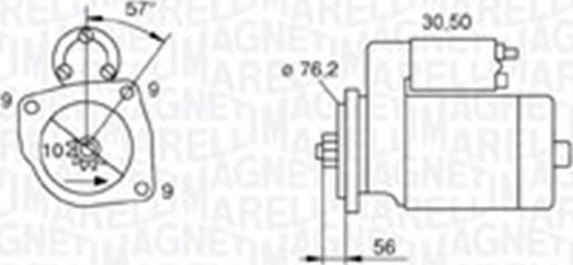 Magneti Marelli 063720801010 - Starteris ps1.lv