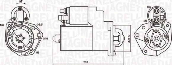 Magneti Marelli 063720880010 - Starteris ps1.lv