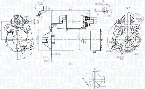 Magneti Marelli 063721454010 - Starteris ps1.lv