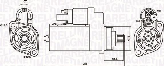 Magneti Marelli 063721405010 - Starteris ps1.lv