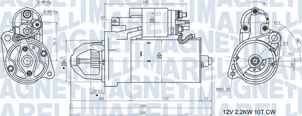 Magneti Marelli 063721411010 - Starteris ps1.lv