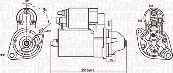 Magneti Marelli 063721412010 - Starteris ps1.lv