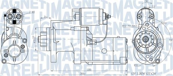 Magneti Marelli 063721439010 - Starteris ps1.lv