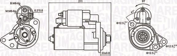 Magneti Marelli 063721062010 - Starteris ps1.lv