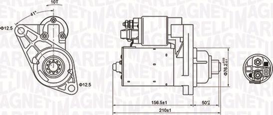 Magneti Marelli 063721197010 - Starteris ps1.lv