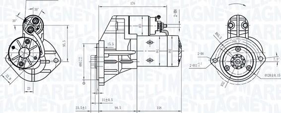 Magneti Marelli 063721159010 - Starteris ps1.lv