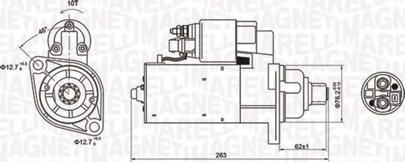 Magneti Marelli 063721181010 - Starteris ps1.lv