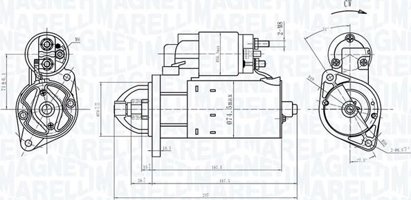 Magneti Marelli 063721172010 - Starteris ps1.lv