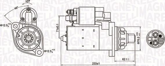 Magneti Marelli 063721337010 - Starteris ps1.lv