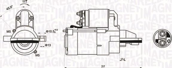 Magneti Marelli 063721246010 - Starteris ps1.lv