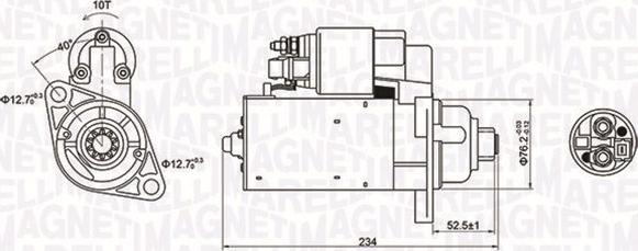 Magneti Marelli 063721200010 - Starteris ps1.lv