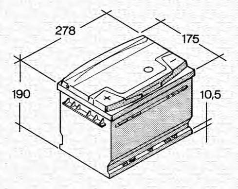 Magneti Marelli 067147740003 - Startera akumulatoru baterija ps1.lv