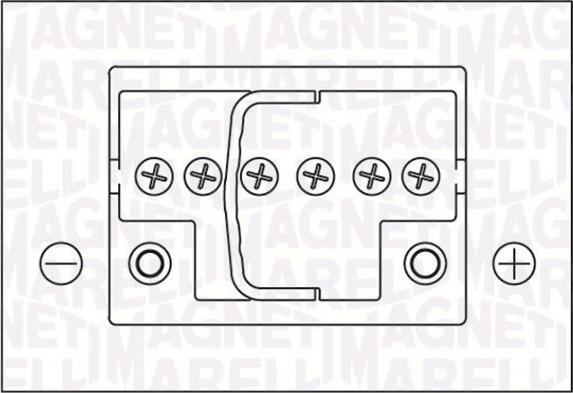 Magneti Marelli 067300490005 - Startera akumulatoru baterija ps1.lv