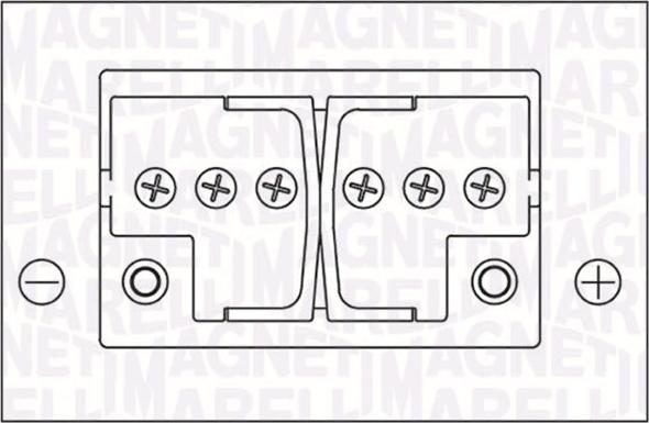 Magneti Marelli 067300500005 - Startera akumulatoru baterija ps1.lv