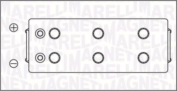 Magneti Marelli 067300520005 - Startera akumulatoru baterija ps1.lv