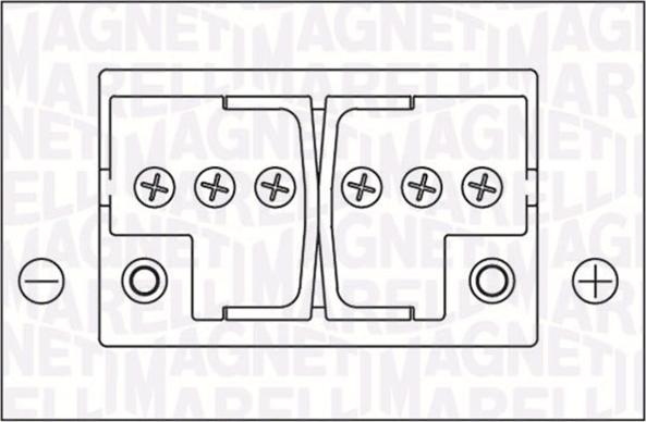 Magneti Marelli 067300290005 - Startera akumulatoru baterija ps1.lv