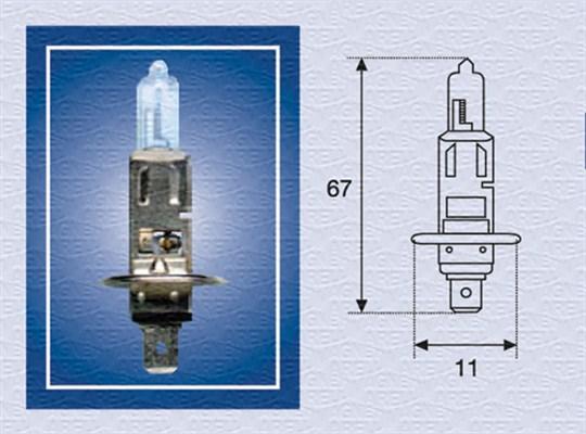 Magneti Marelli 002561100000 - Kvēlspuldze, Tālās gaismas lukturis ps1.lv