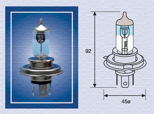 Magneti Marelli 002585100000 - Kvēlspuldze, Tālās gaismas lukturis ps1.lv