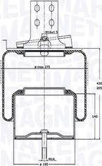 Magneti Marelli 030607020168 - Pneimoatsperes spilvens, Pneimopiekare ps1.lv