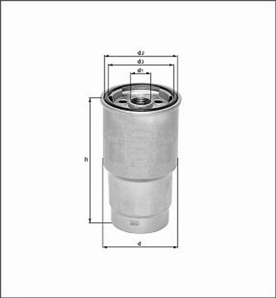 Magneti Marelli 154098814590 - Degvielas filtrs ps1.lv