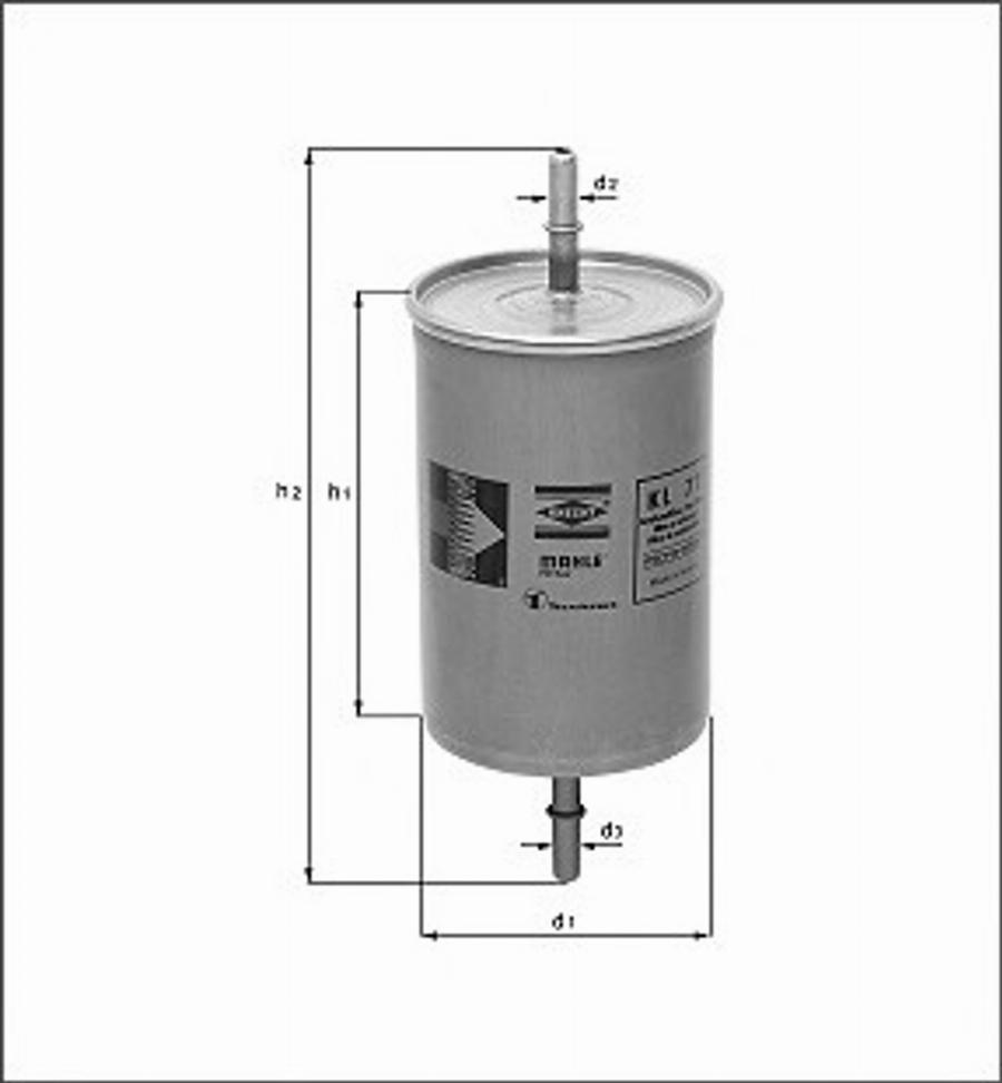 Magneti Marelli 154068242880 - Degvielas filtrs ps1.lv