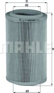 Magneti Marelli 154084456370 - Gaisa filtrs ps1.lv