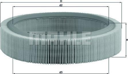 Magneti Marelli 154081247600 - Gaisa filtrs ps1.lv