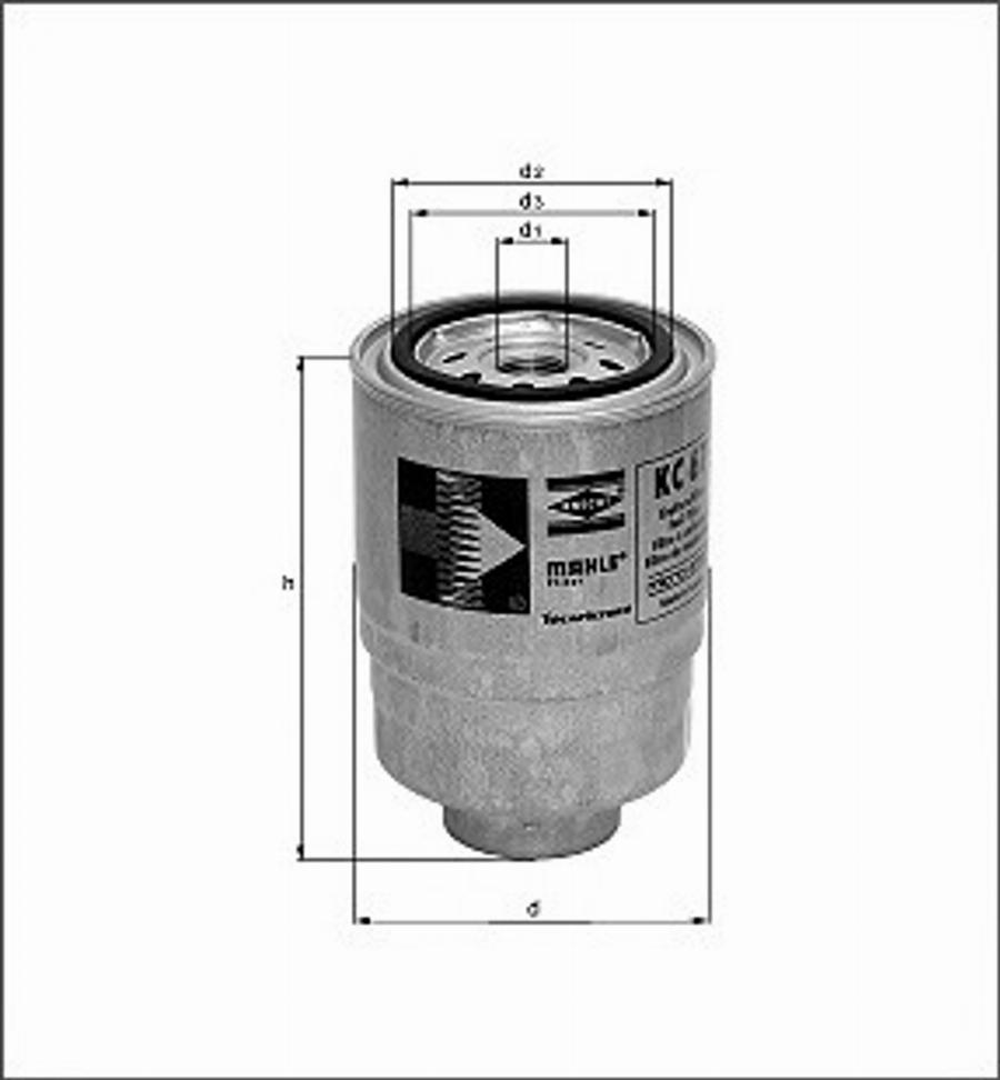 Magneti Marelli 154087161280 - Degvielas filtrs ps1.lv