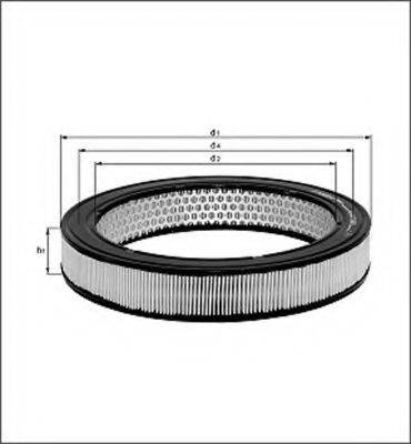 Magneti Marelli 154087496810 - Gaisa filtrs ps1.lv