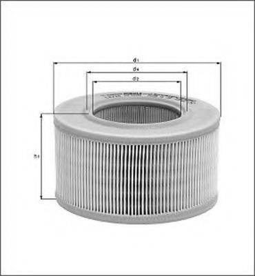 Magneti Marelli 154076554420 - Gaisa filtrs ps1.lv